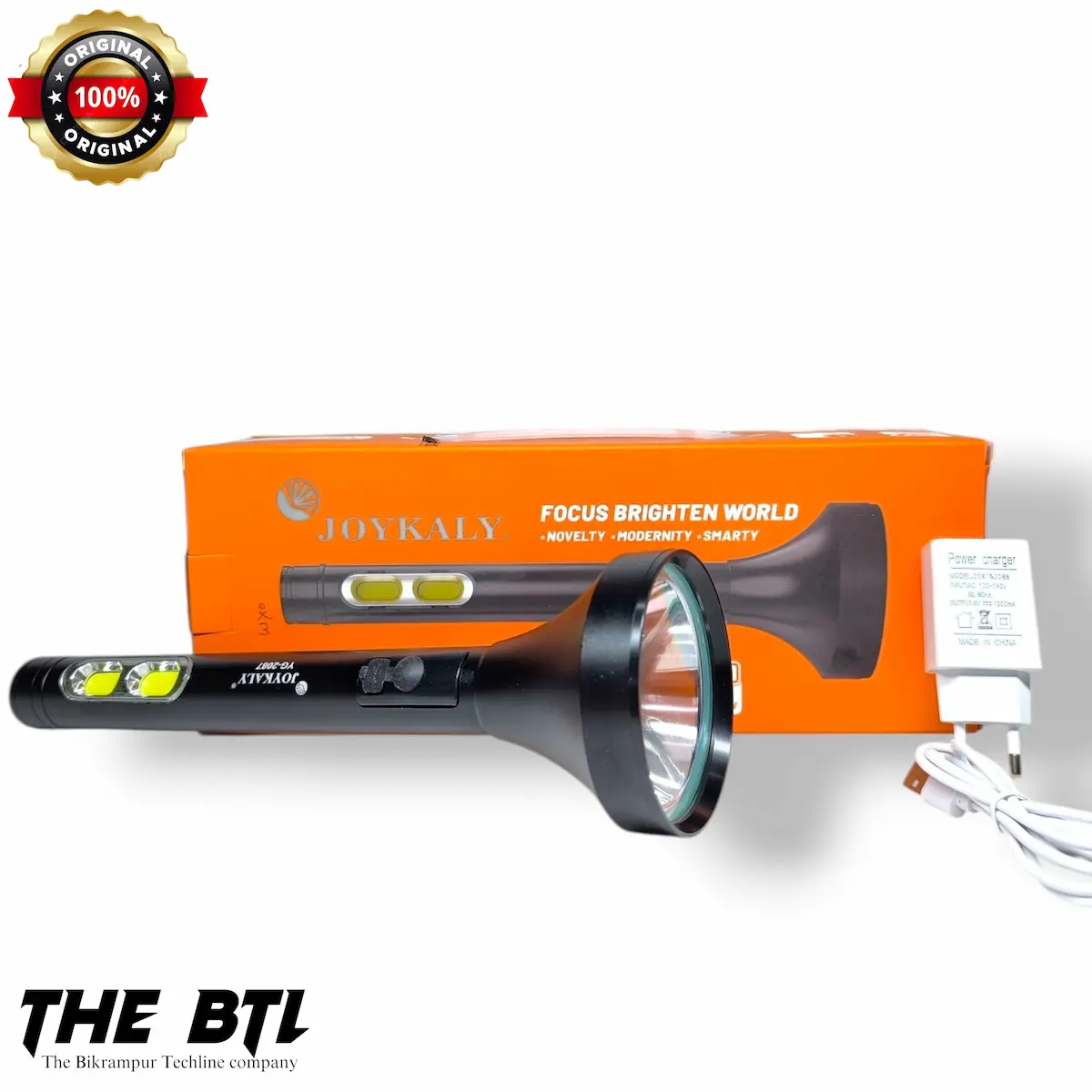 Joykaly YG-2087 Powerful  Rechargeable Flashlight