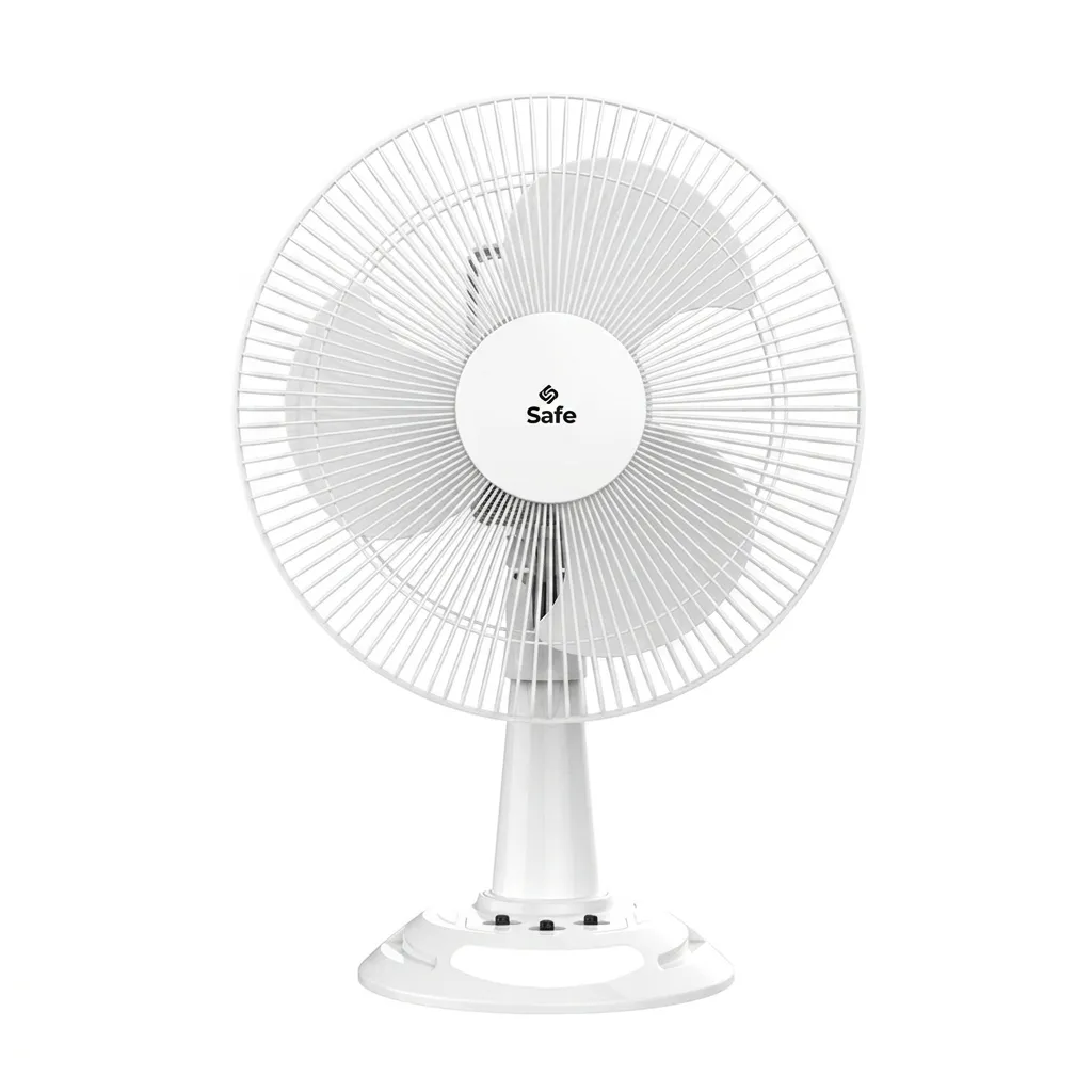 Safe solar fan 12 inch