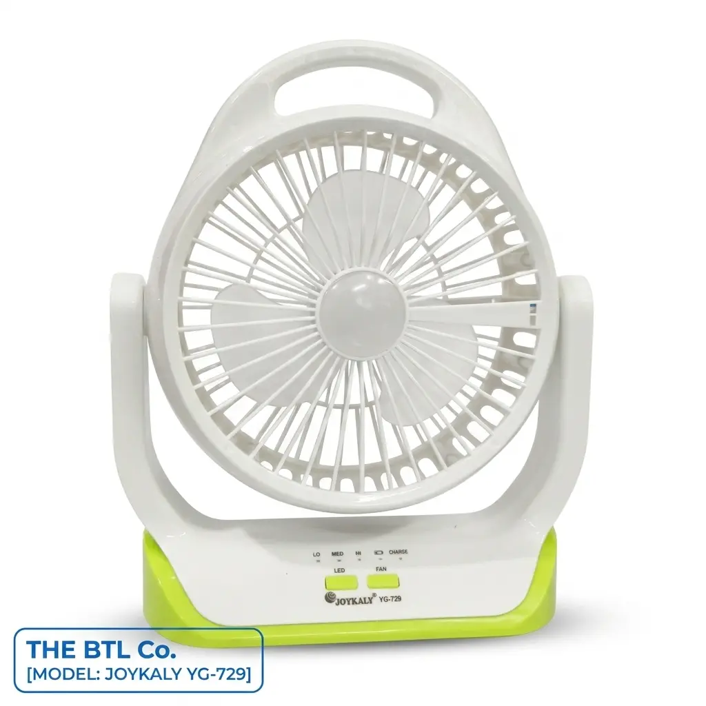 JOYKALY YG-729 Rechargeable Fan
