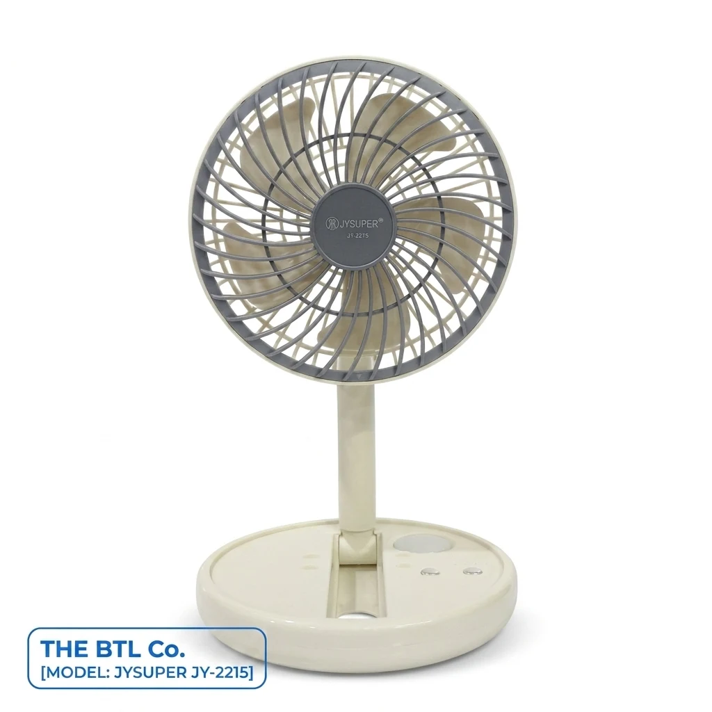 JYSUPER JY-2215 Rechargeable Fan